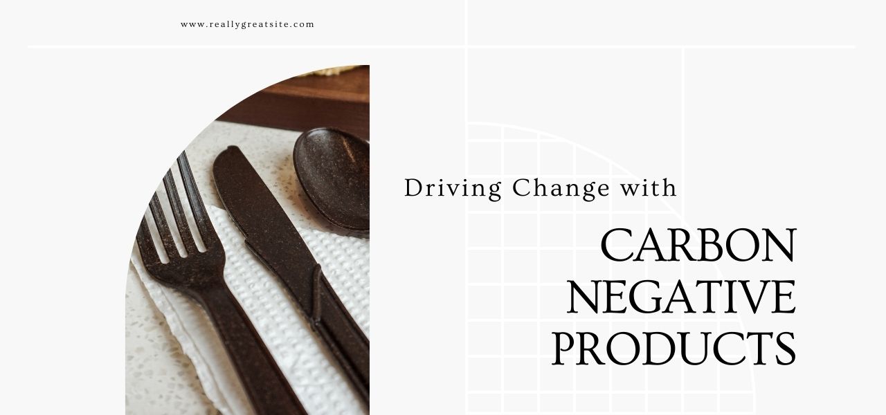 Driving Change with Carbon Negative Products