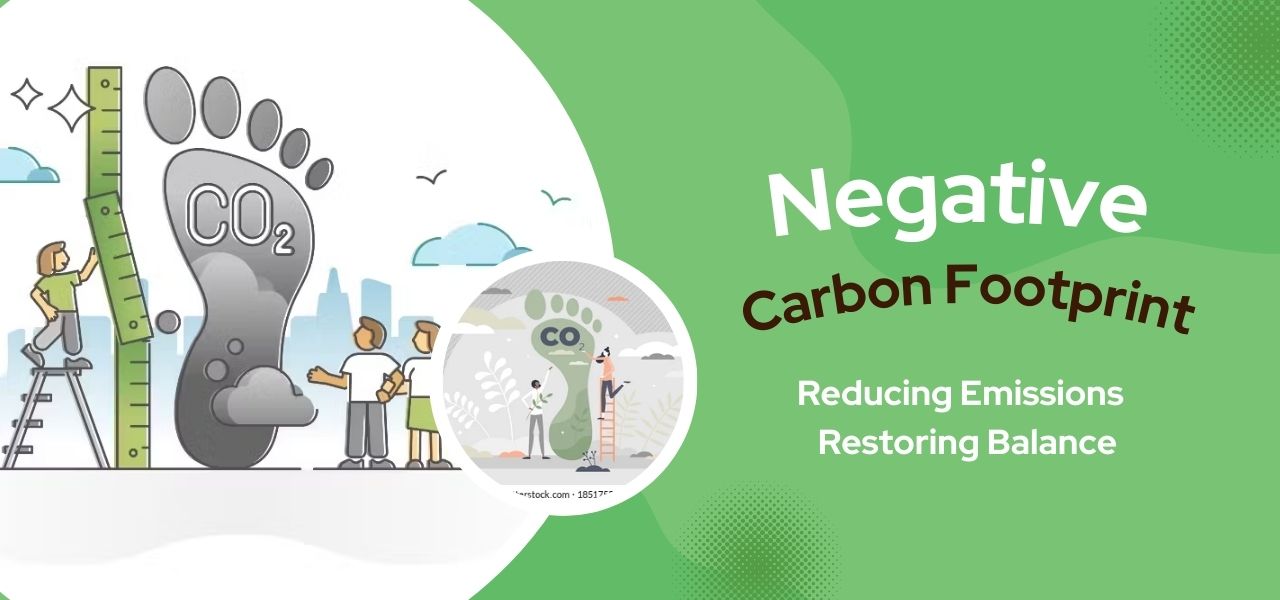 Negative Carbon Footprint Reducing Emissions and Restoring Balance