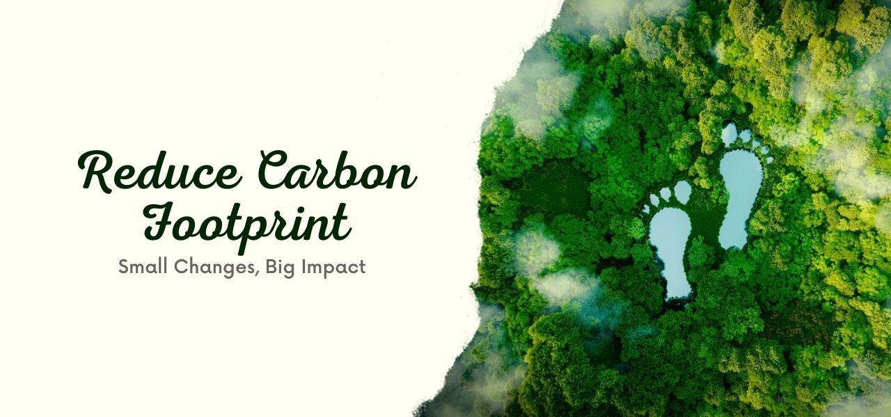 Reduce Carbon Footprint Small Changes, Big Impact