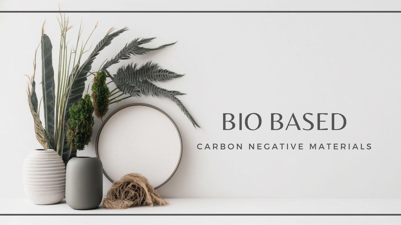 What is bio based carbon negative material?