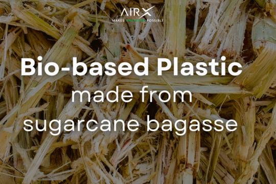 Bio-based Plastic Made From Sugarcane Bagasse