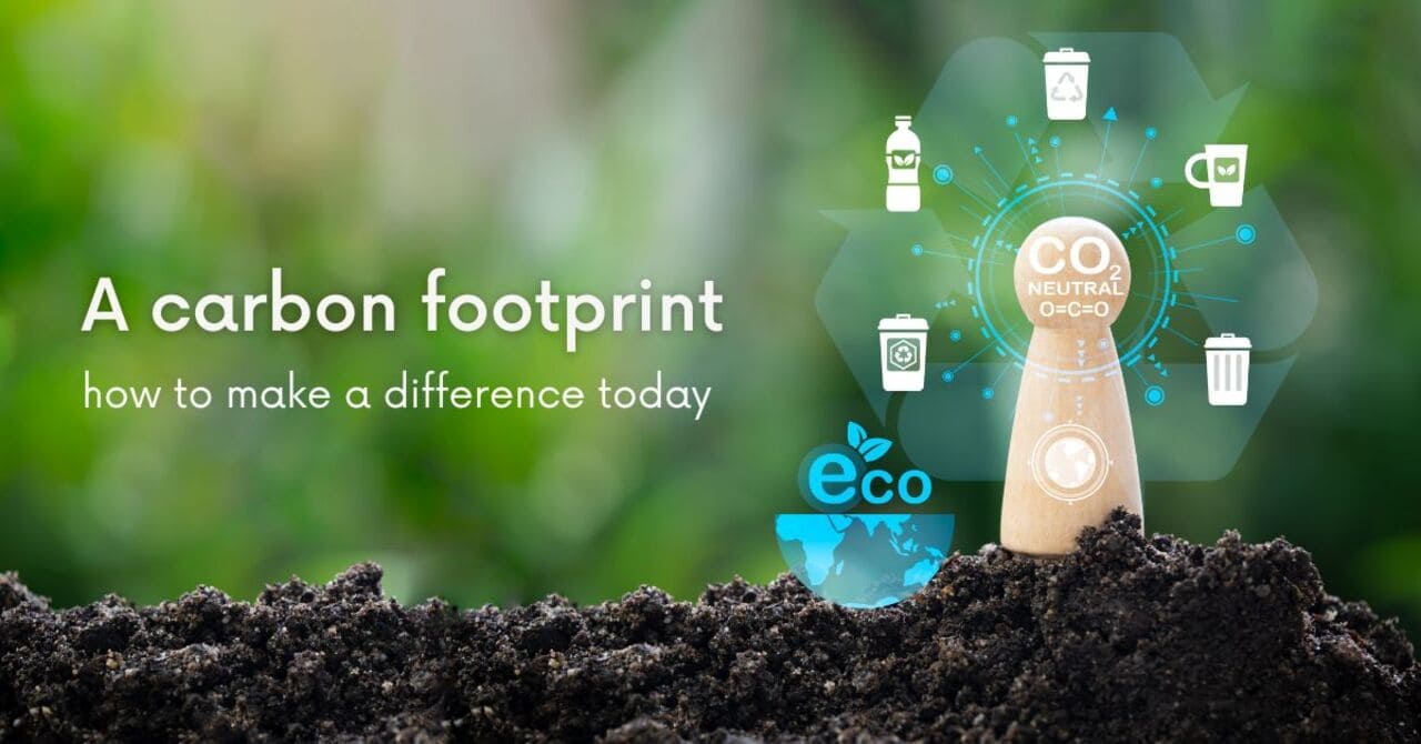 A carbon footprint How to make a difference today