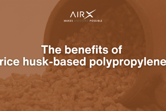 Discover the benefits of rice husk-based polypropylene